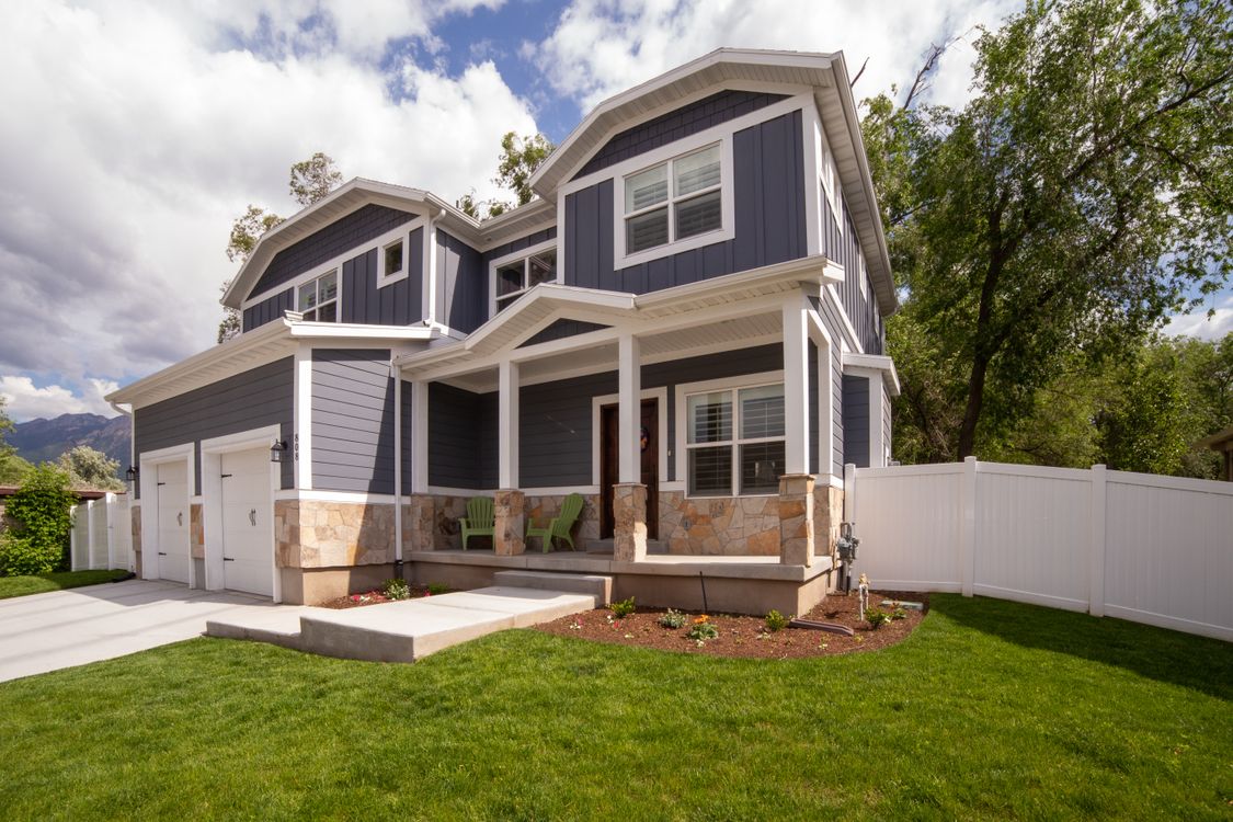 Modern suburban home